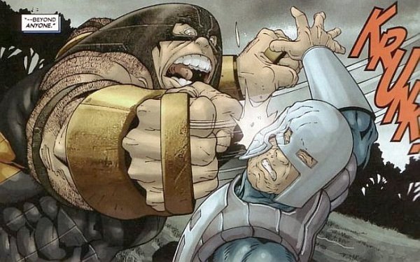 Juggernaut hits Avalanche very hard