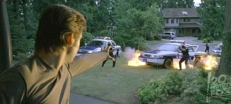 Screen capture of Pyro from the X-Men movie