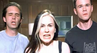 Fear (from left: Pyro, Rogue, Iceman)