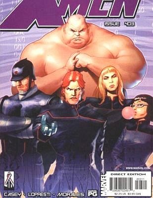 X-Corps on the cover of UXM 403